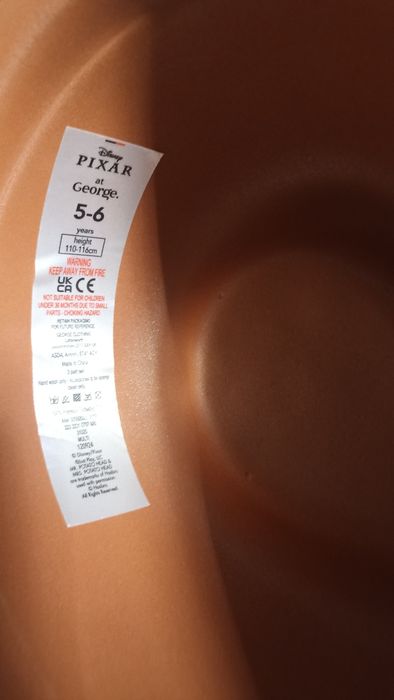 Przebranie Toy Story Chudy 5-6 lat + kapelusz Disney