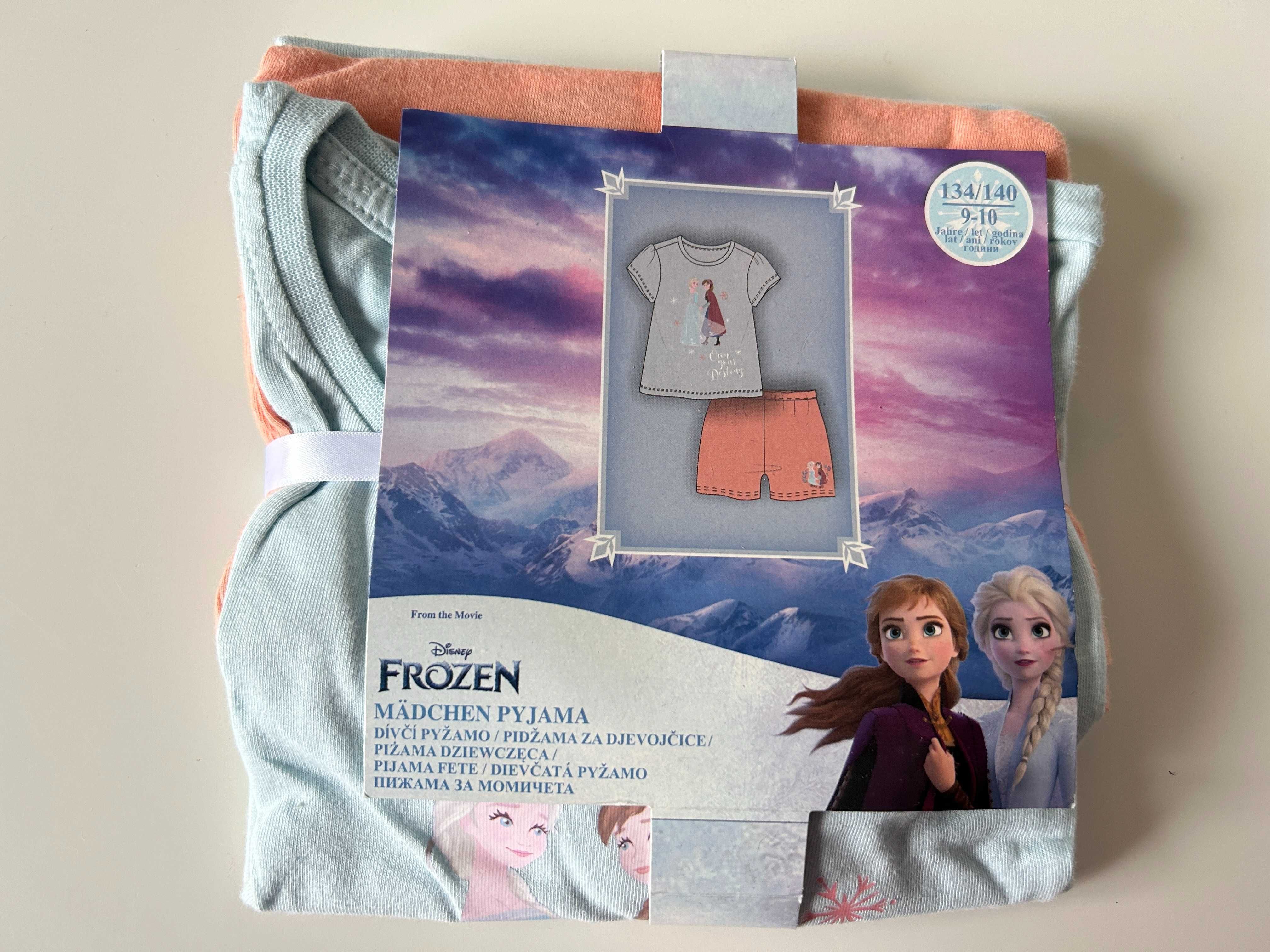 Nowa piżama Frozen 9/10 lat Elsa i Anna