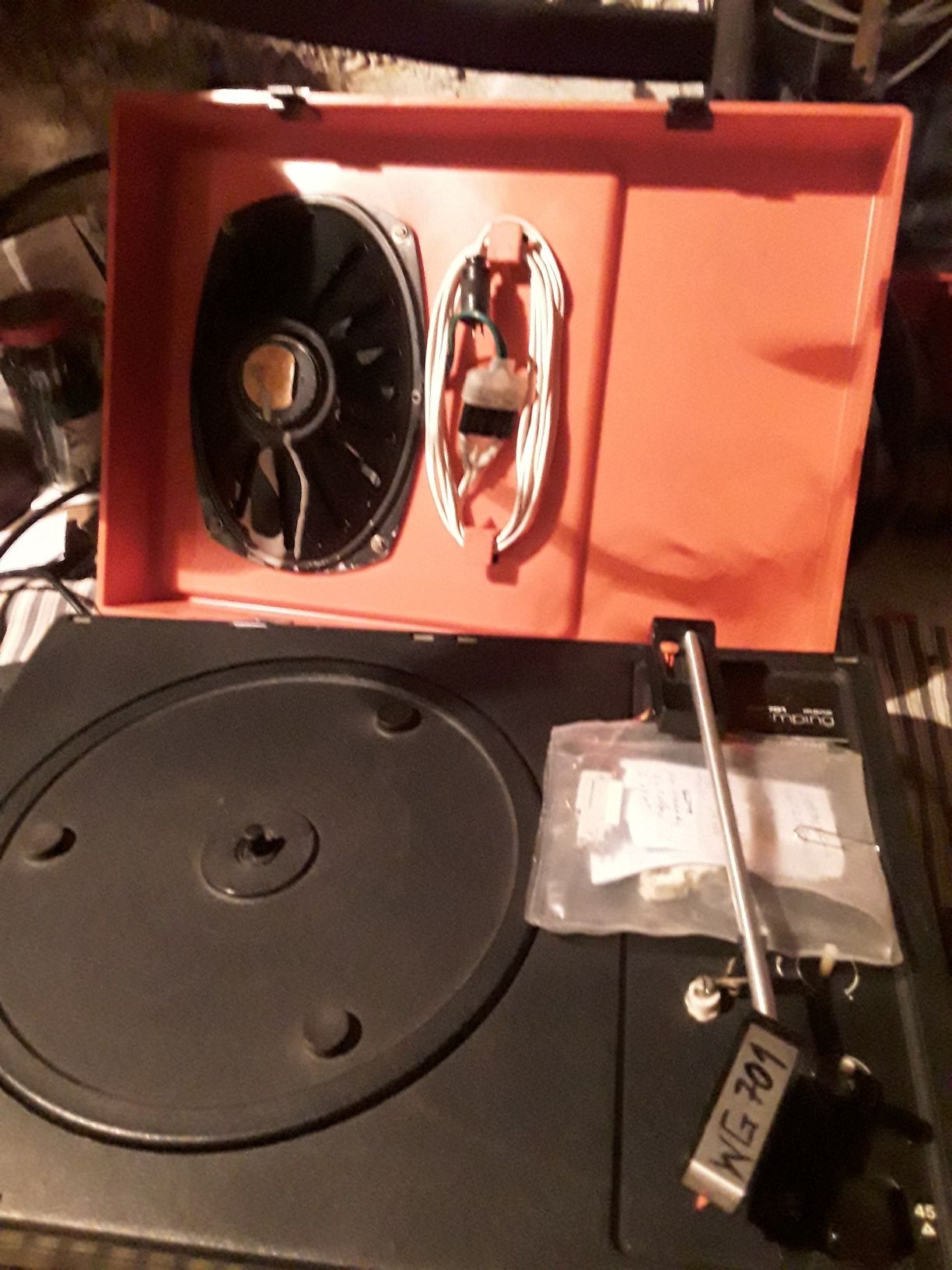 Gramofon z 1981 roku z unitra fonica