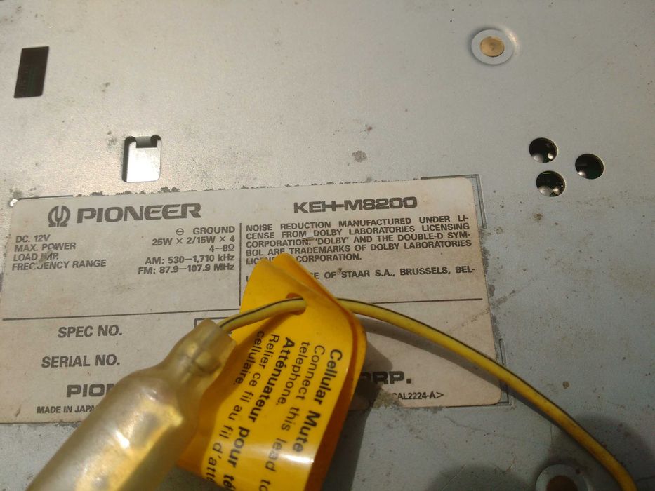 Pioneer deh Р70ВТ блютуз оригинал