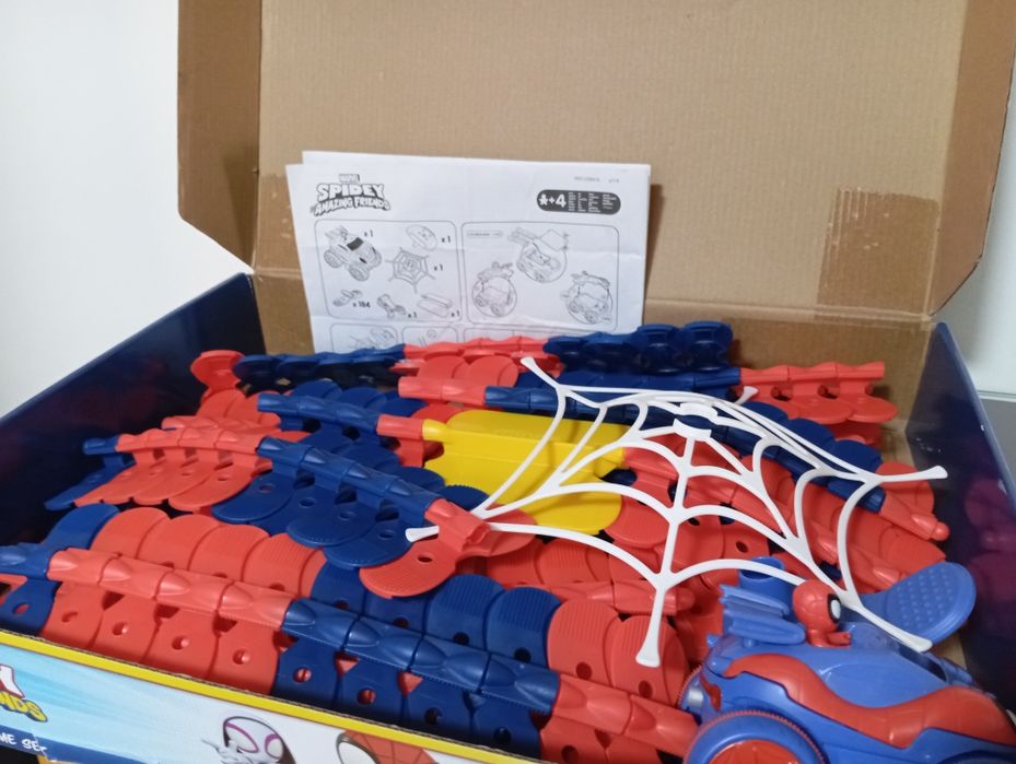 Spidey - Pista Flextreme - Spider Man - Homem Aranha - Marvel