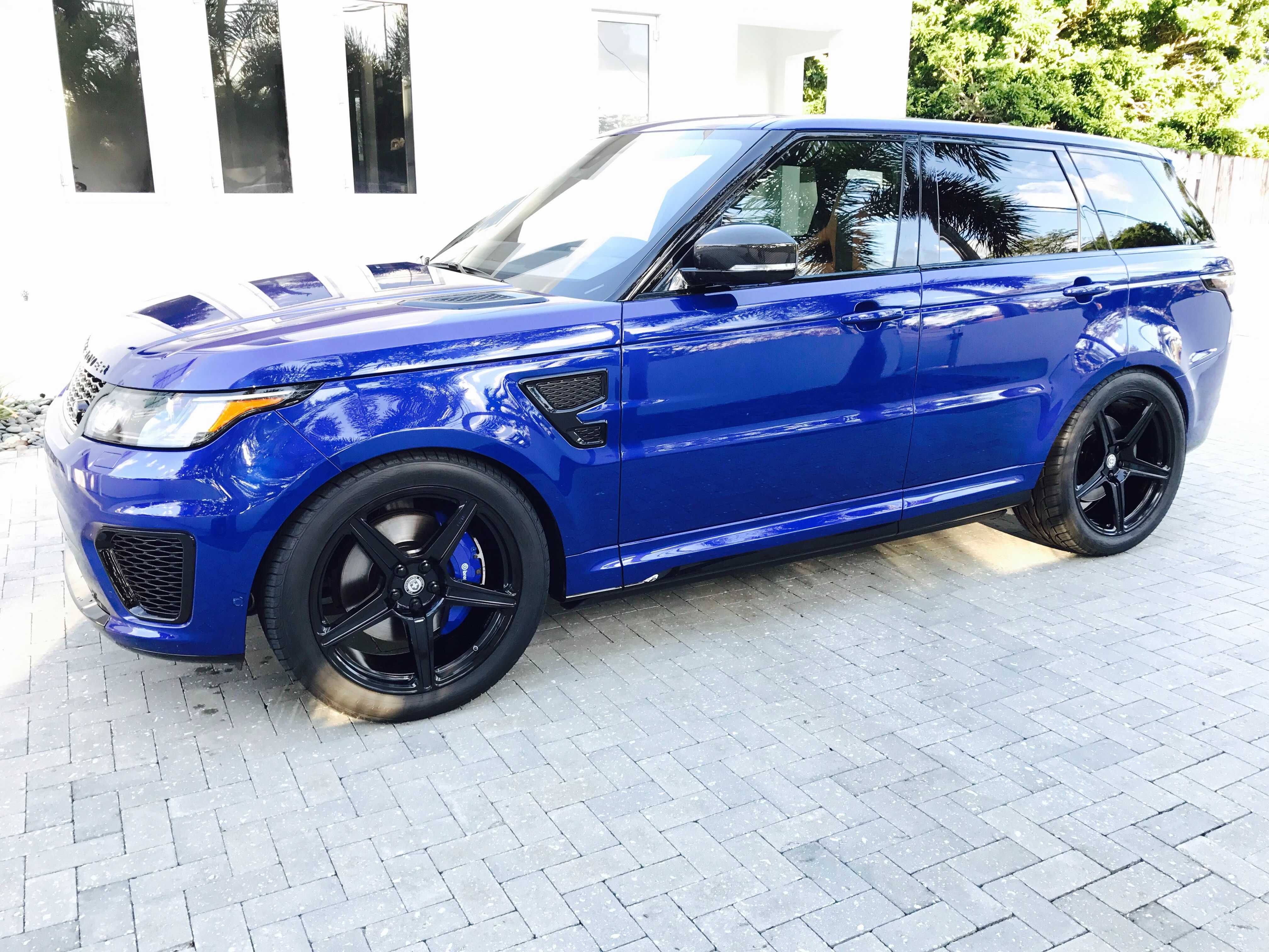Jantes 22" Black HRE Wheels - Range Rover Sport SVR - Rodas