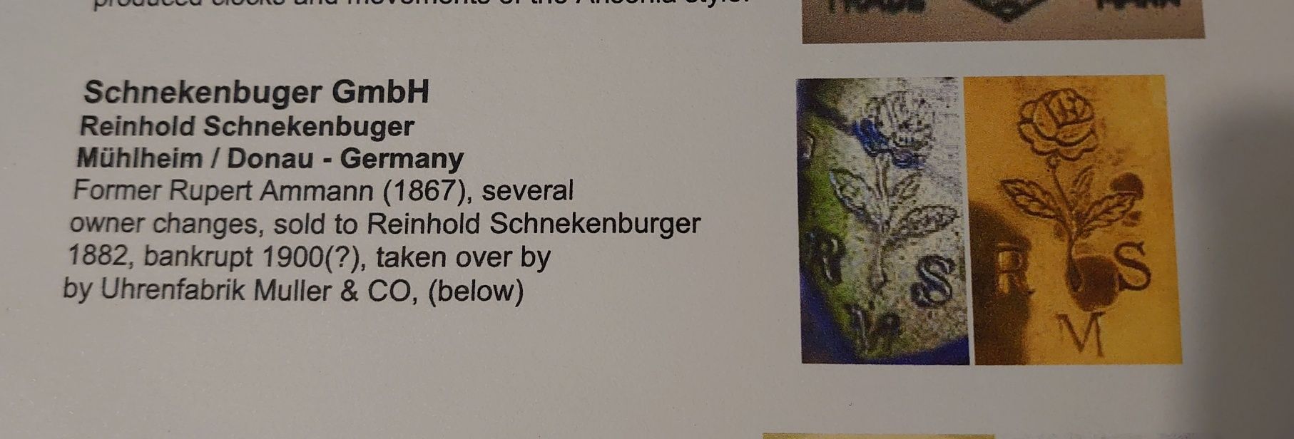 Piękny stary niemiecki zegar/Ślązak