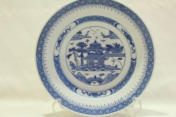 Prato Sopa 20 cm Porcelana Chinesa Cantão XX