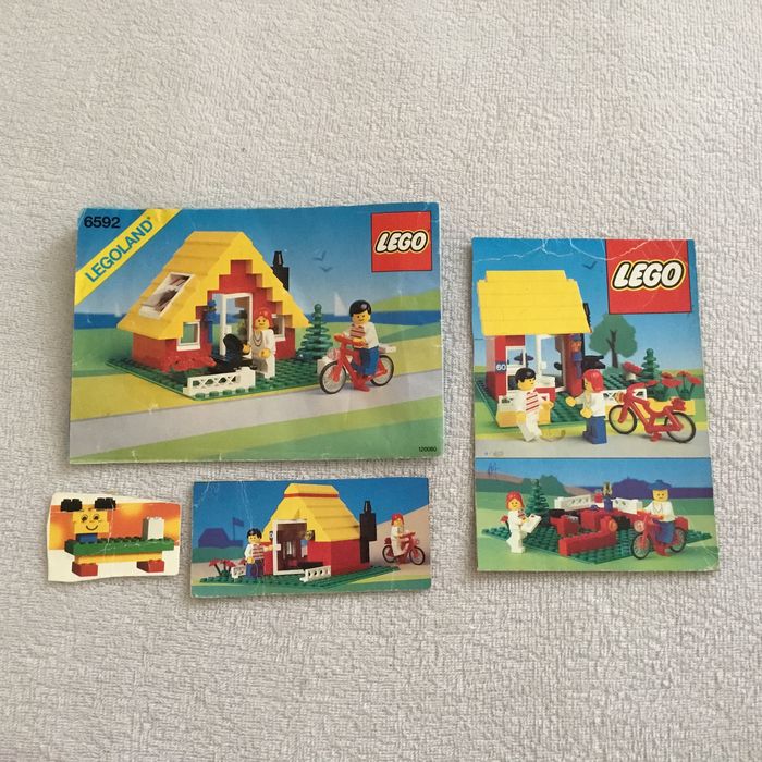 Klocki Lego 6592  Legoland domek letniskowy - unikat