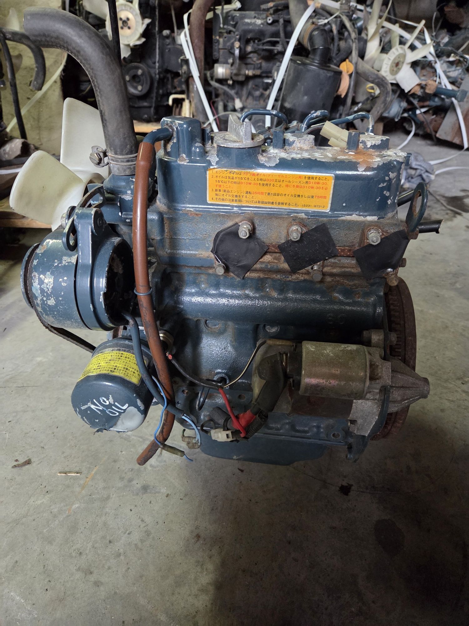 Silnik spalinowy Kubota D600