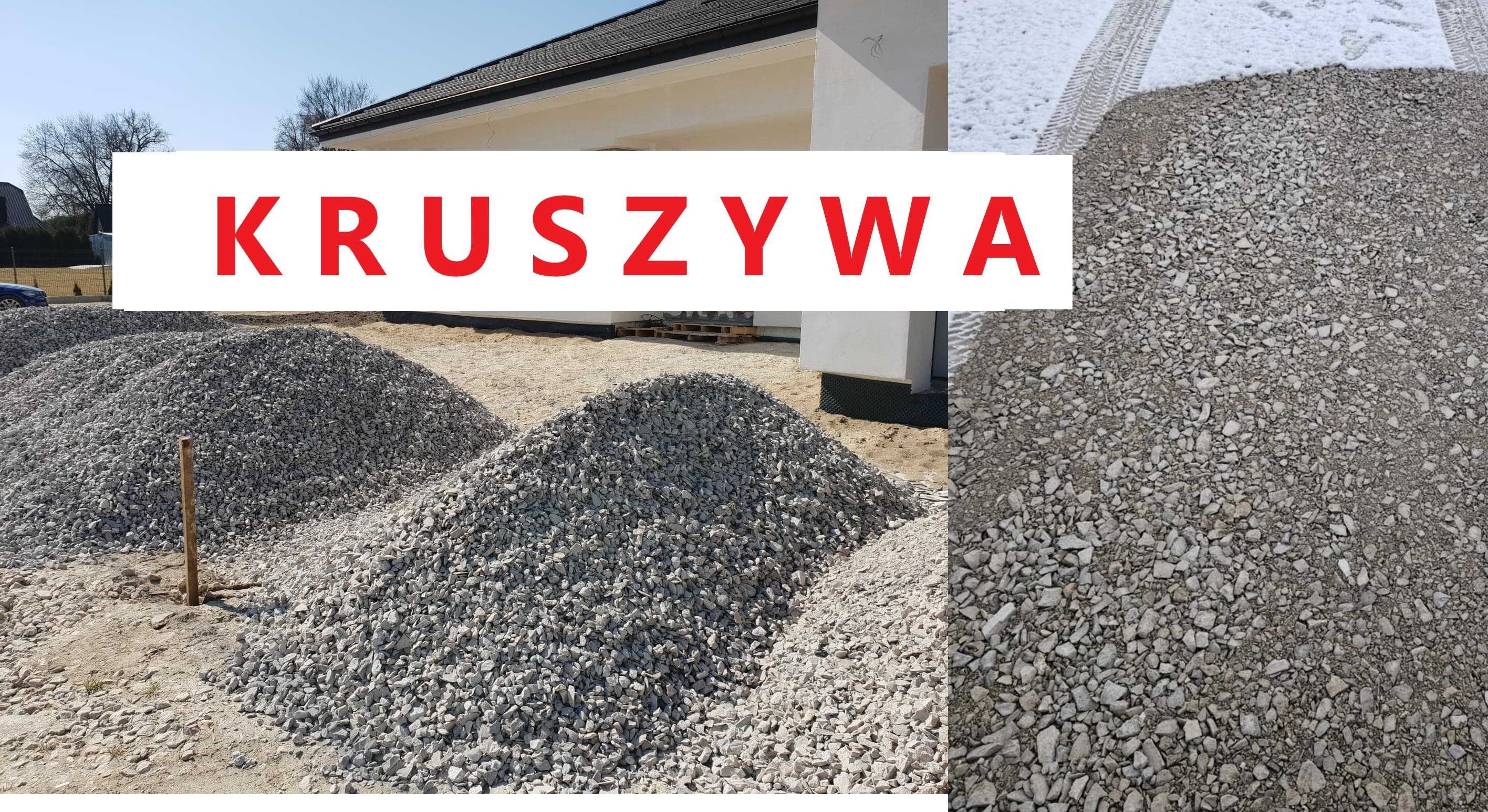 Kruszywo z Dostawą 28 Ton -Tłuczeń, Kliniec, Grysy, Mieszanki- OKAZJA!