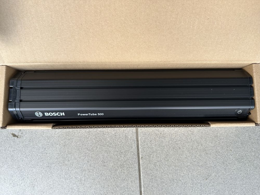 Nowy akumulator Bosch PowerTube Horyzontalny 500Wh Gw