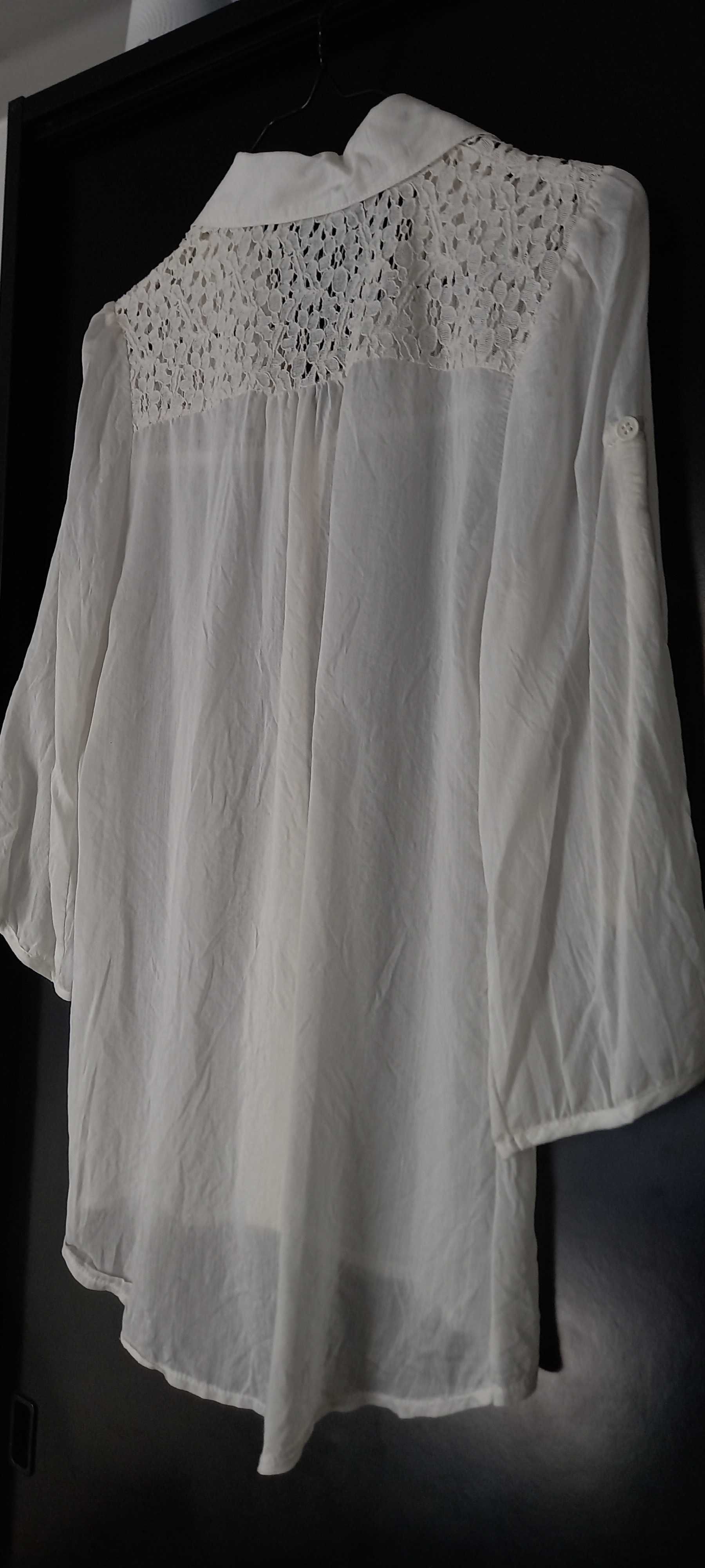 Camisa (cor creme)