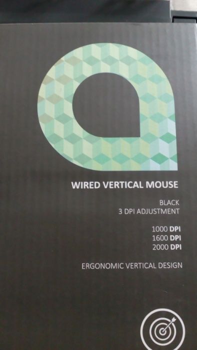 Aplic Optical Vertical Mouse Przewodowa