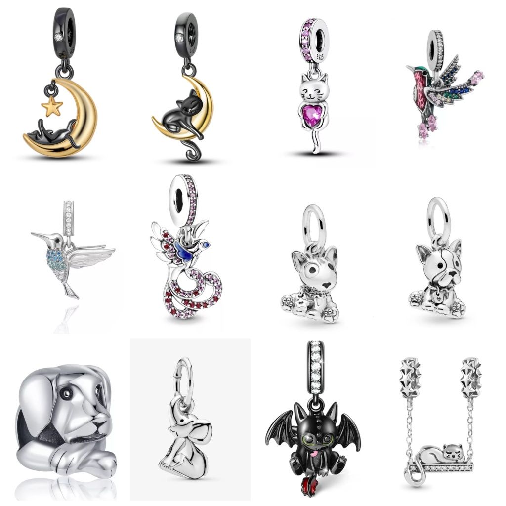 Charms do bransoletek typu Pandora