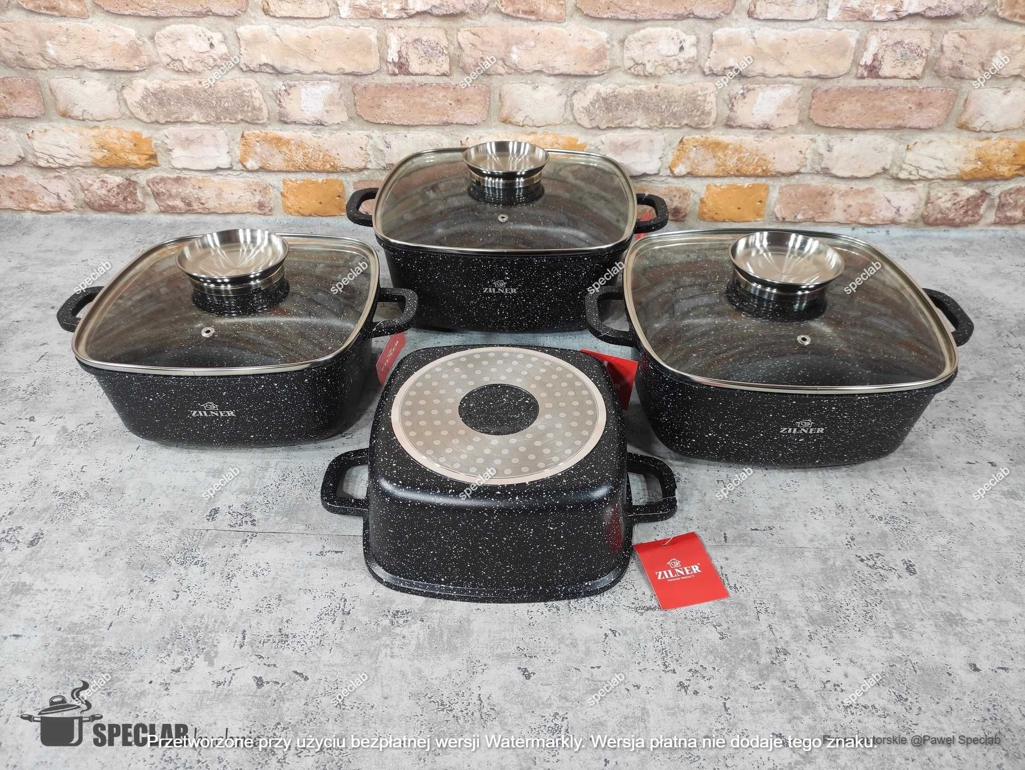 Zestaw Garnków ZILNER ZL-8555 Gaz, indukcja, piekarnik