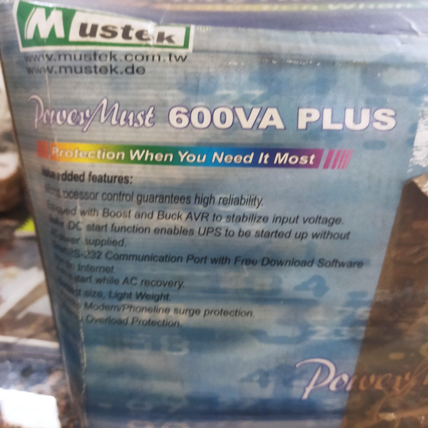 Power must 600VA plus