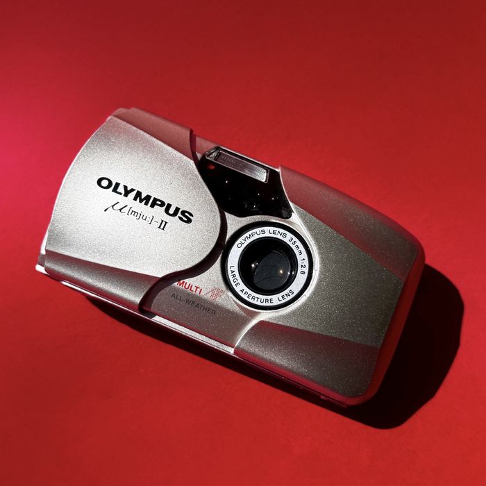 Olympus mju ii плівковий фотоапарат мью 2 як новий