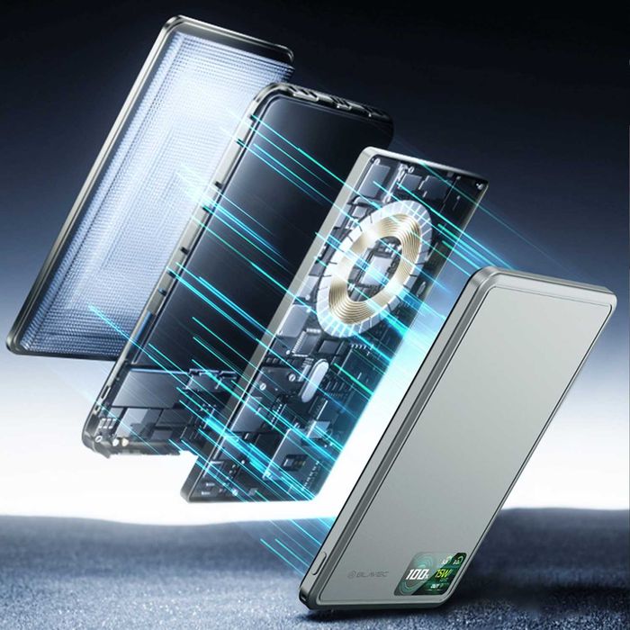 Blavec Power Bank 5000mAh BJ-03 Ultra Slim - Typ C-22,5W do MagSafe