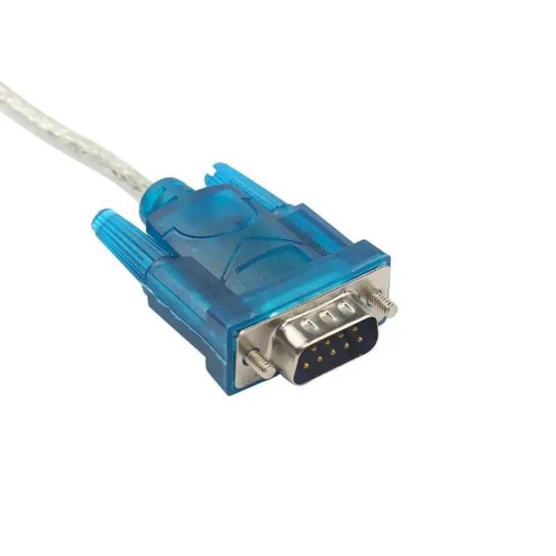 Переходник USB на COM (RS232 DB9 CH340 HL-340 кабель прошивка шнур)