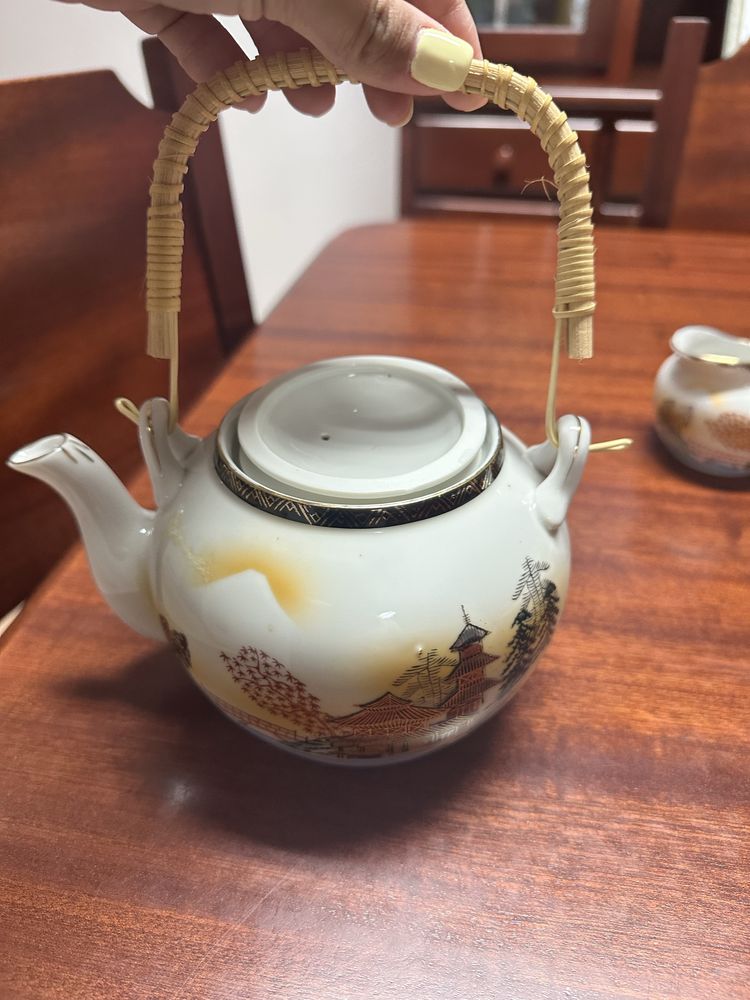 Conjunto de chá do Japao