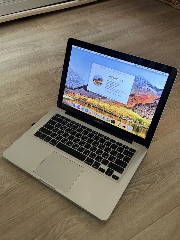 MacBook Pro 13" i7 2011г 8гб DDR3 1600Mhz 512мб видеокарта