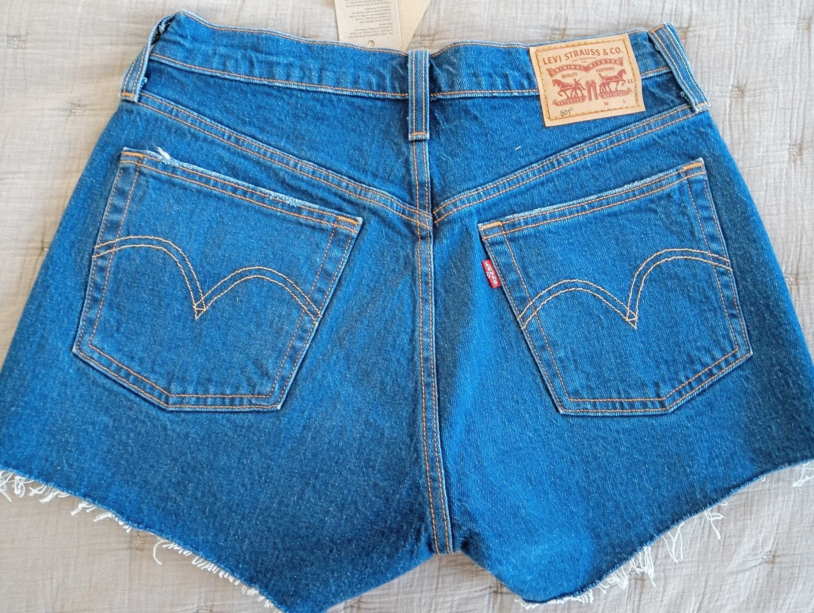 Szorty jeansowe Levi's roz 27