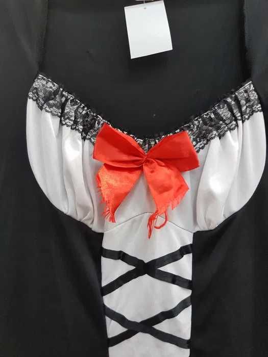 Sukienka przebranie piratka z czapką dla dorosłych rozmiar 46. AF044