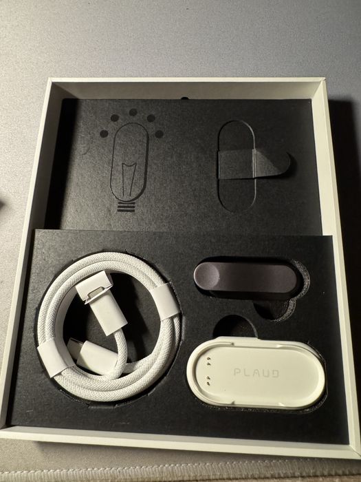 Dyktafon AI Plaud NotePin Liliowy