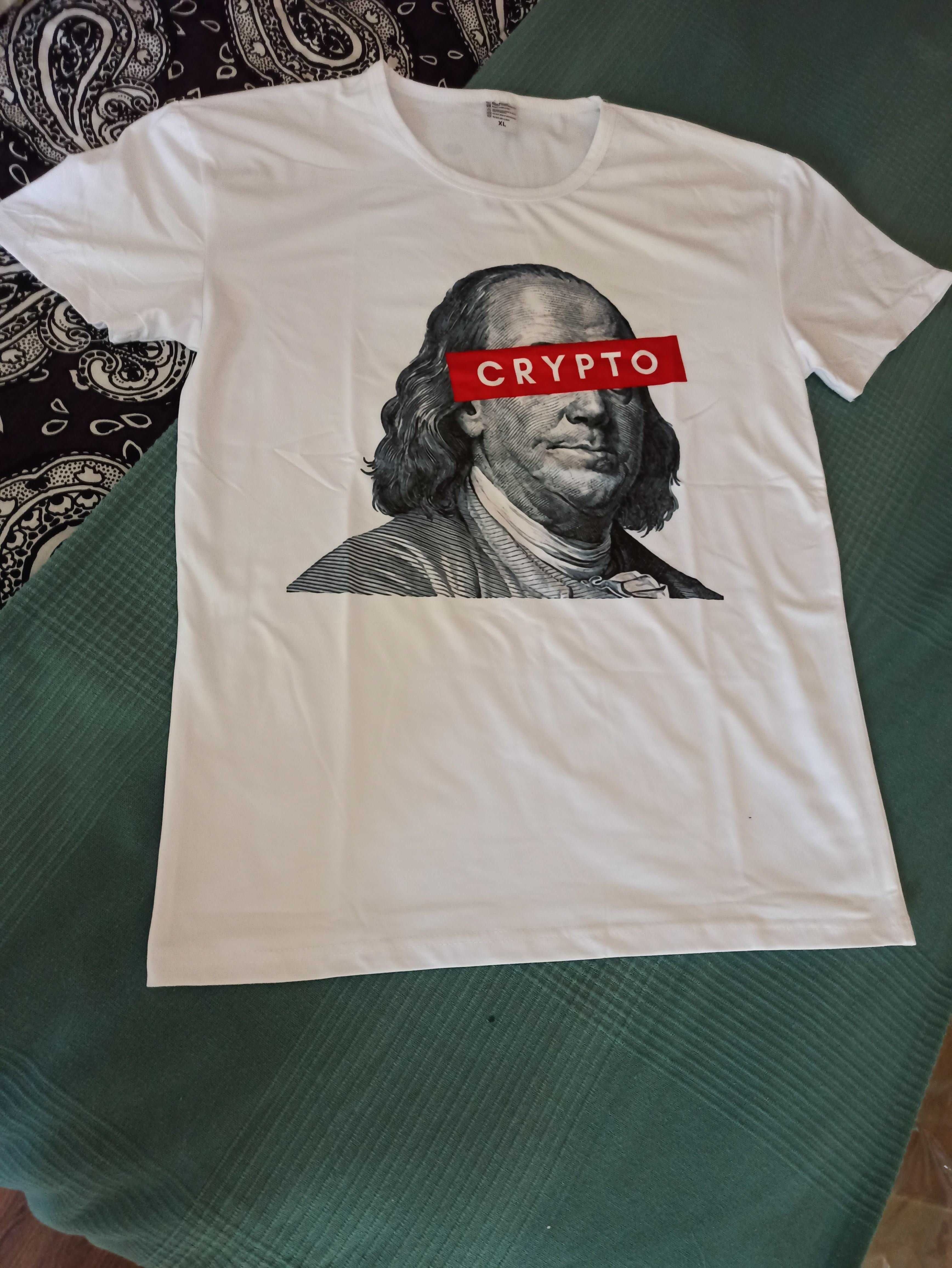 Tshirt Bitcoin, Crypto e Hodl