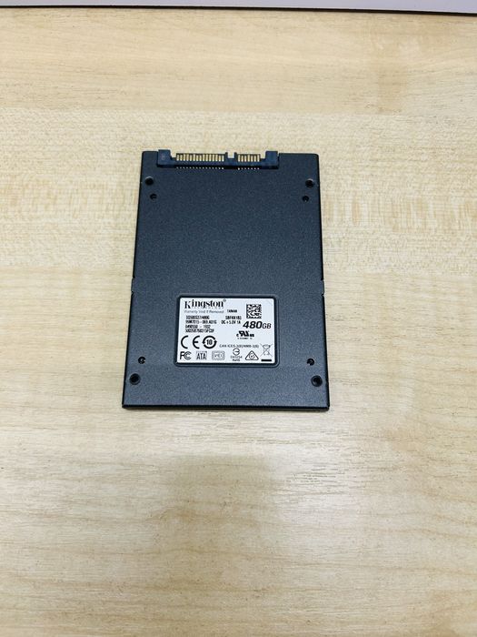 Kingston SSD 480 GB (оригінал) — 2.5" SATA, б/в, тестований