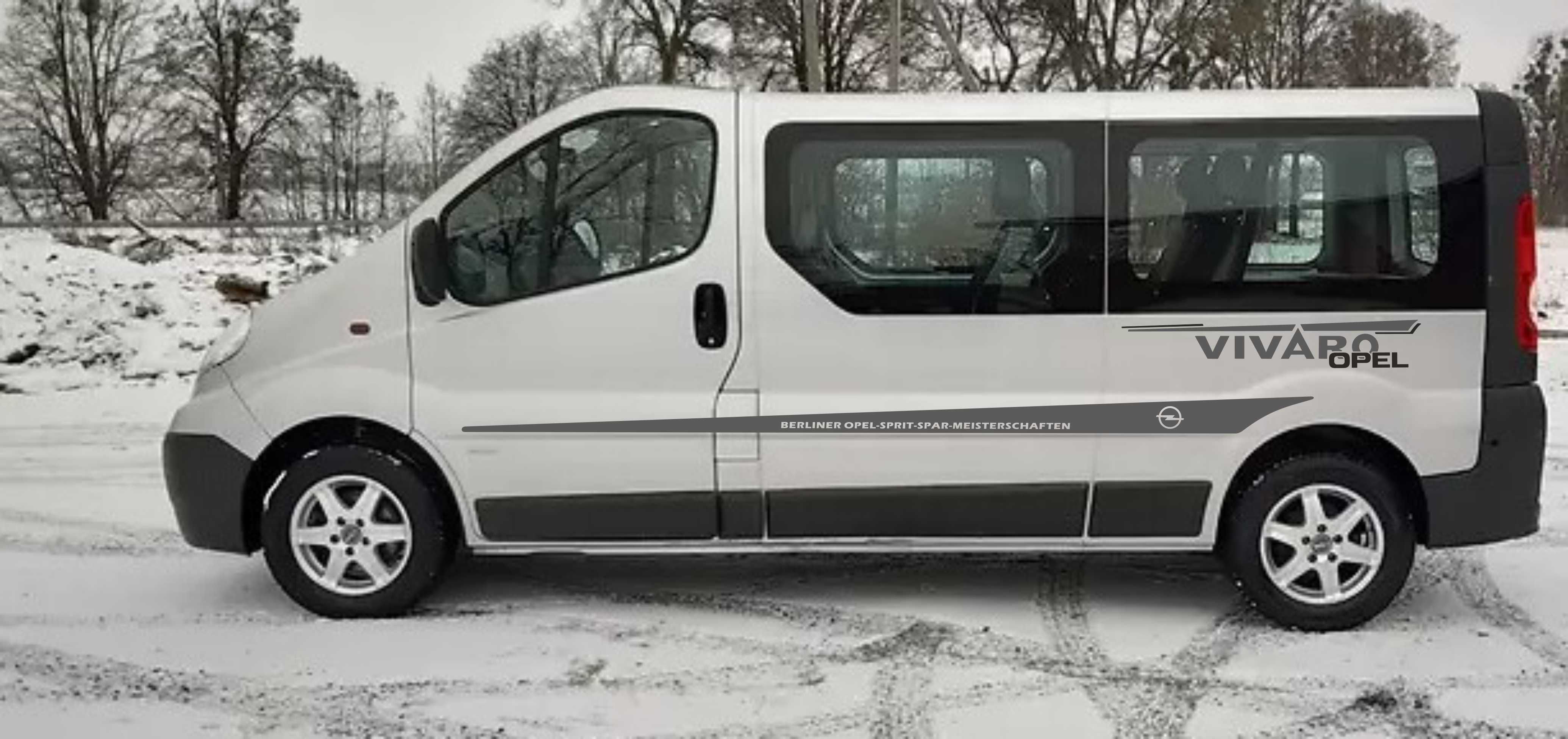 Наклейки Opel Vivaro Renault Trafic