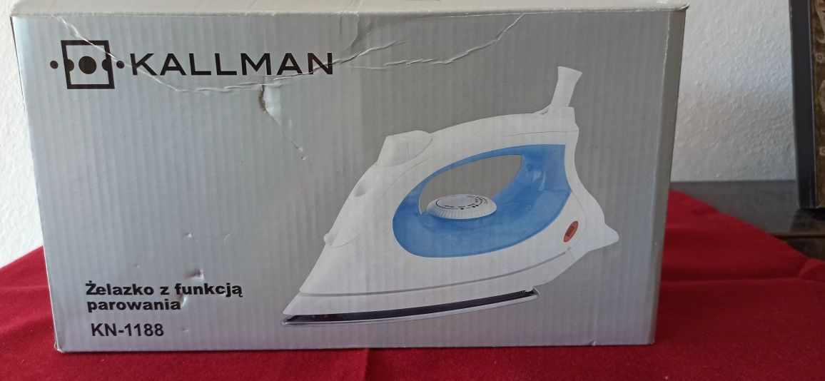 Żelazko z funkcją parowania KN- 1188 firmy KALLMAN