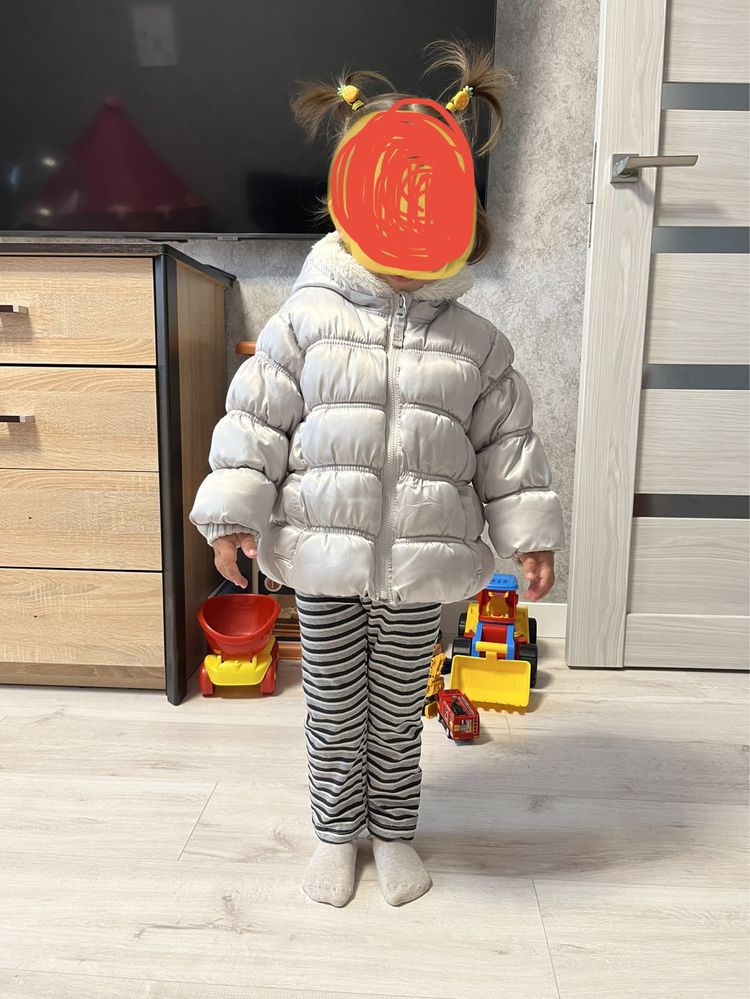 Дитяча курточка демосизонна або на теплішу зиму