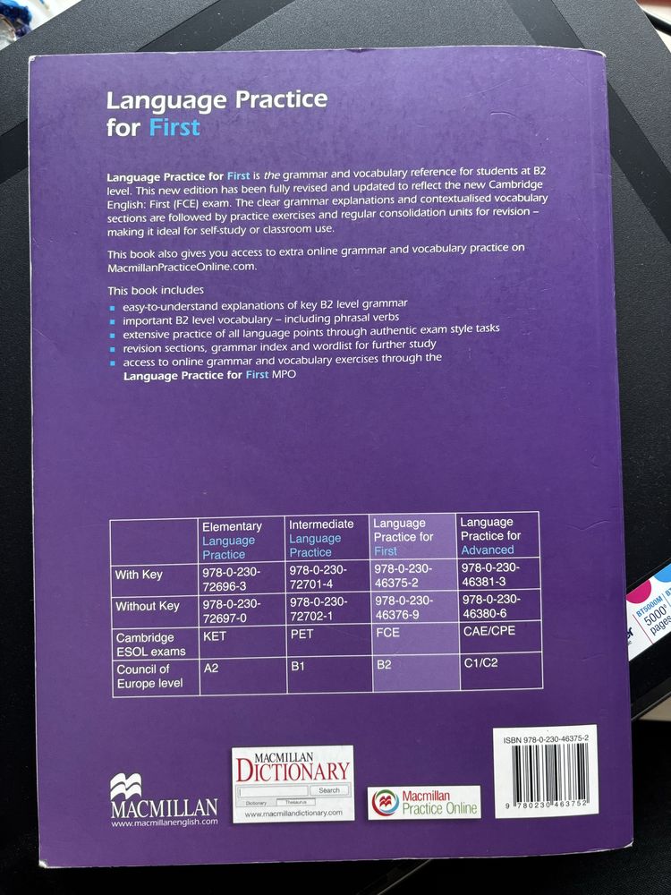 language practice for first FCE EXAM