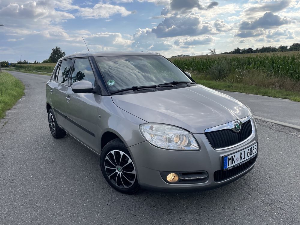 Skoda Fabia II 1.4MPI 86PS Klima Serwis Bogato Wyposażona Opłacona!
