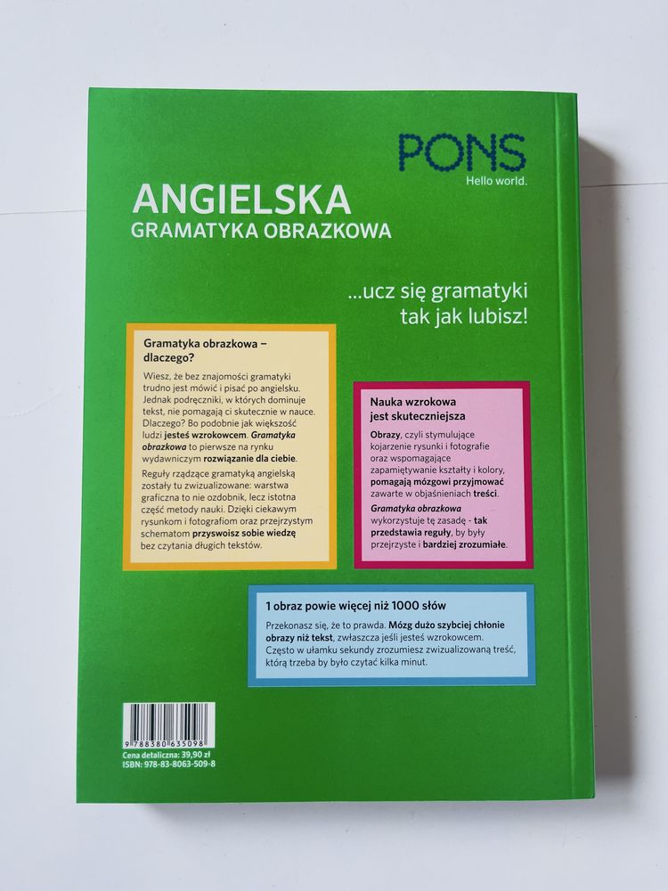 Pons Angielska gramatyka obrazkowa