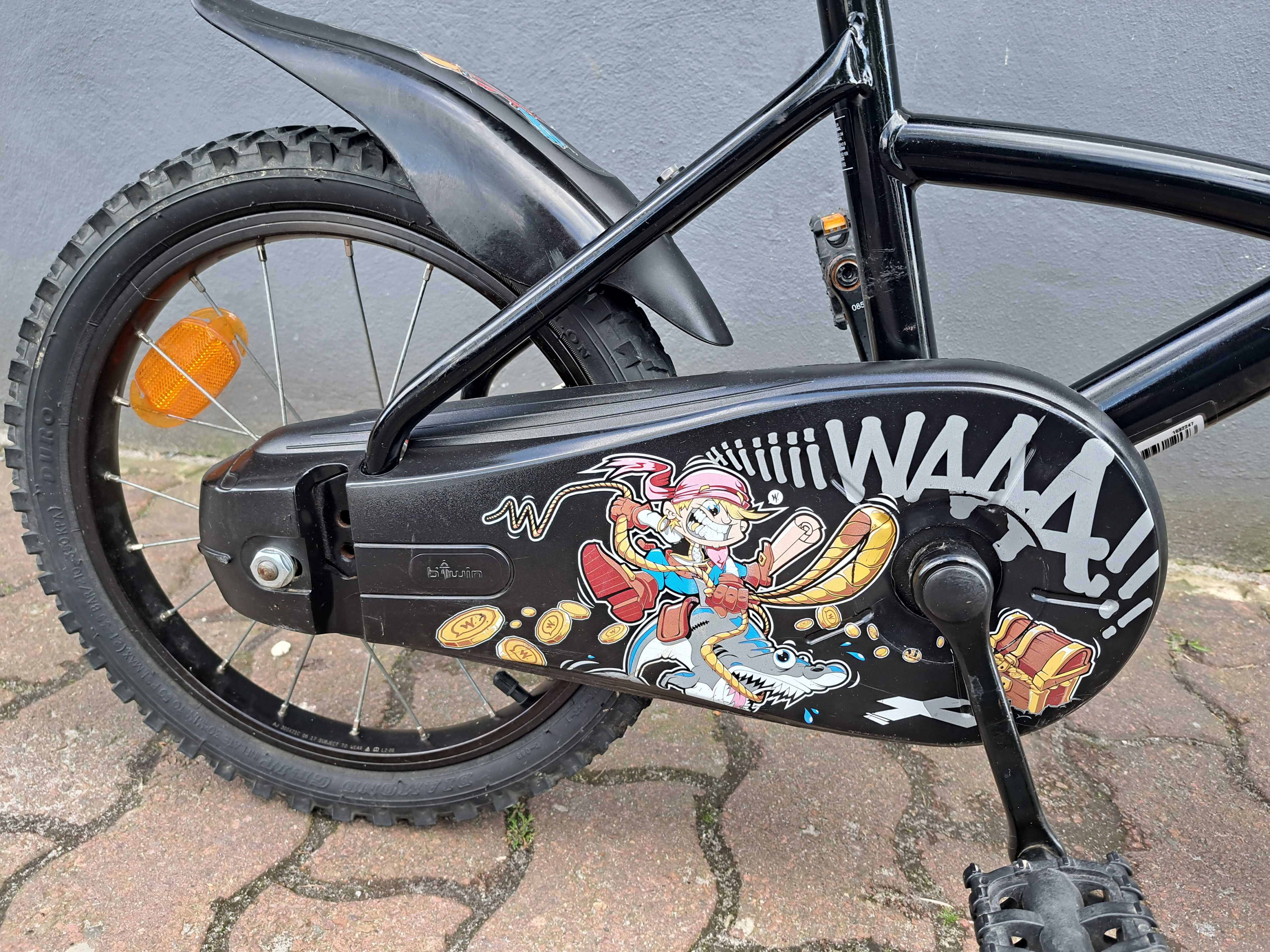 rower dziecięcy B'twin PiratBike Jack koła 16"