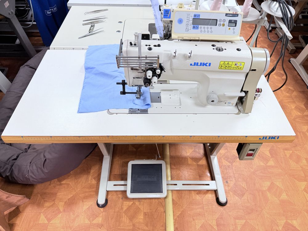 Dwuigłówka Juki LH-3128-7 automat servo 230V 6,4mm do wszywania lampas