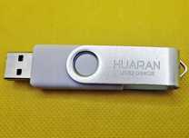 Pendrive Pamięć USB Huaran 64GB zestaw 2 sztuk czarny srebrny