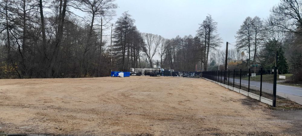 Utwardzony i ogrodzony plac do wynajęcia ,dojazd TIR