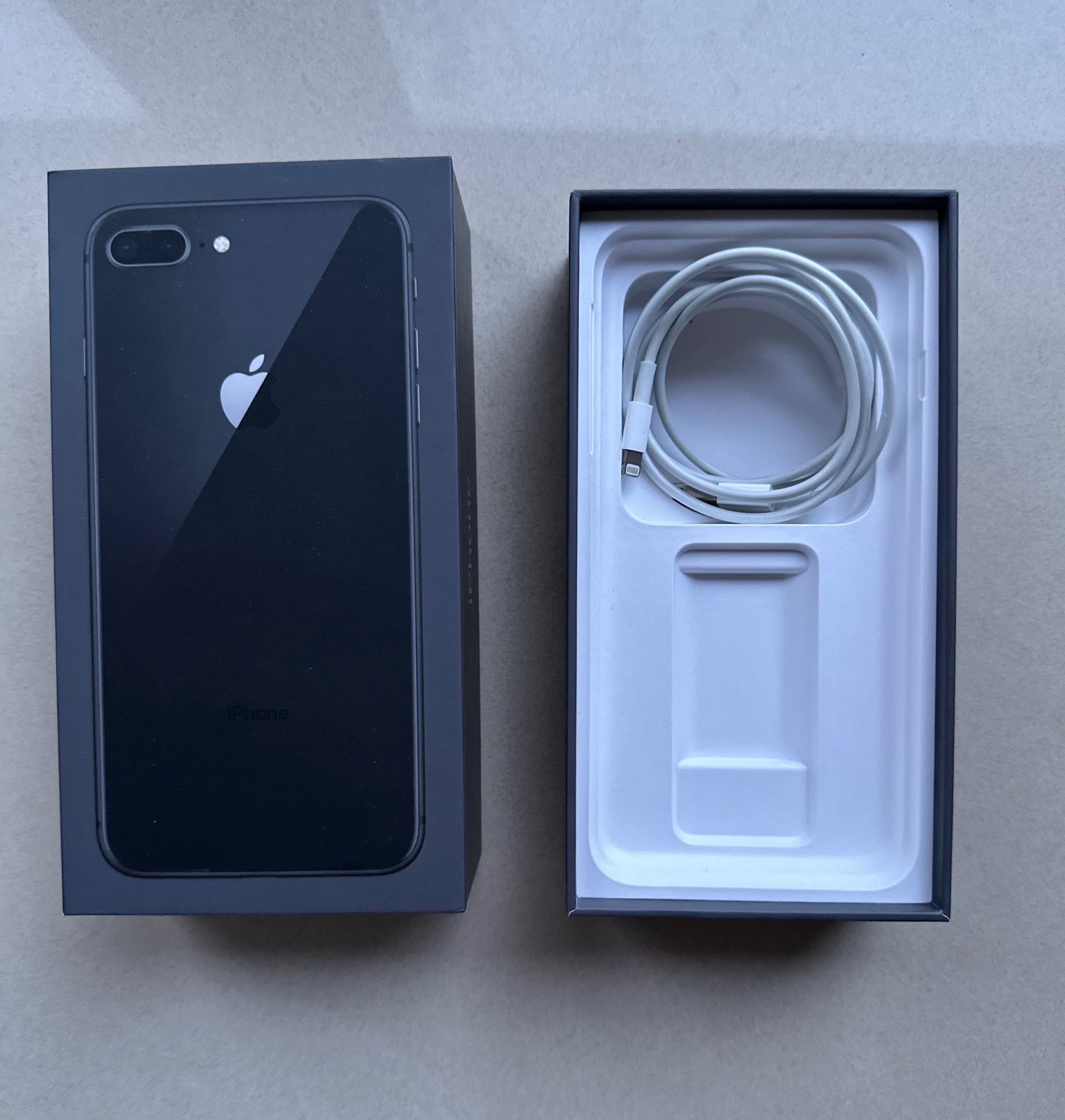 iPhone 8 Plus 128 GB czarny IDEAŁ