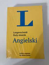 Duży słownik książka tłumacz angielsko - polski polsko - angielski