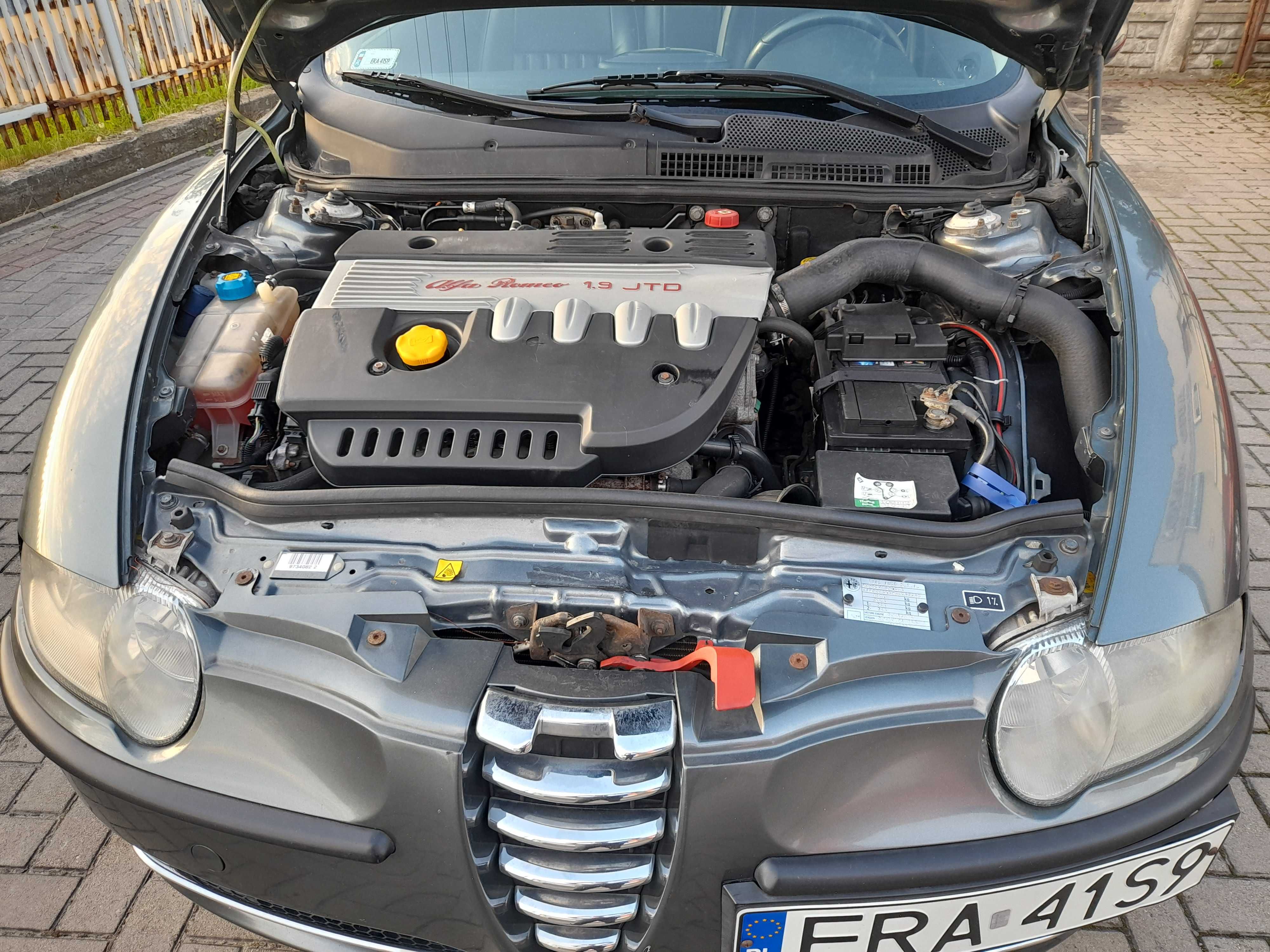 Alfa Romeo 147 1.9 JTD 115 KM 2004r zarejestrowany ważne opłaty