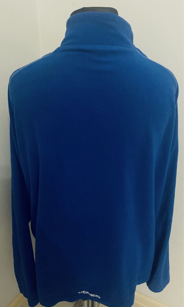 Stormberg polar zip fleece extra niebieska bluza polar męska r.XXL