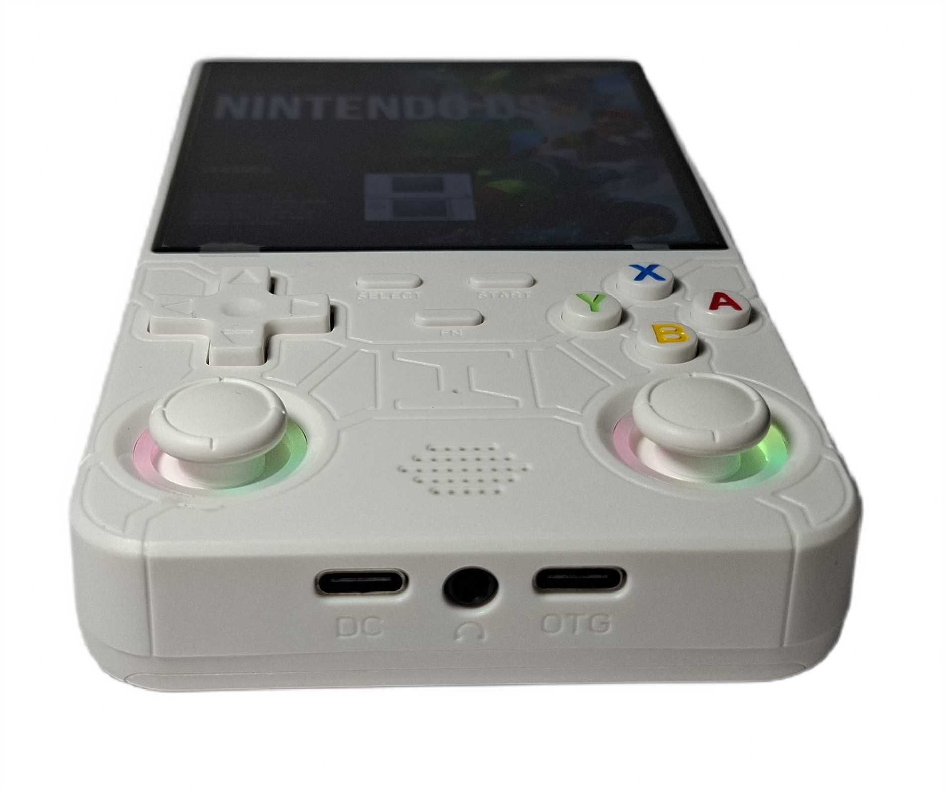 Konsolka przenośna R36 Ultra / Biała / EmuElec / 128 GB / PSP-PSX-N64