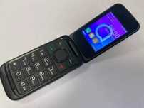 Telemóvel Alcatel 2057D Concha/Tampa Dual SIM cinza em bom estado