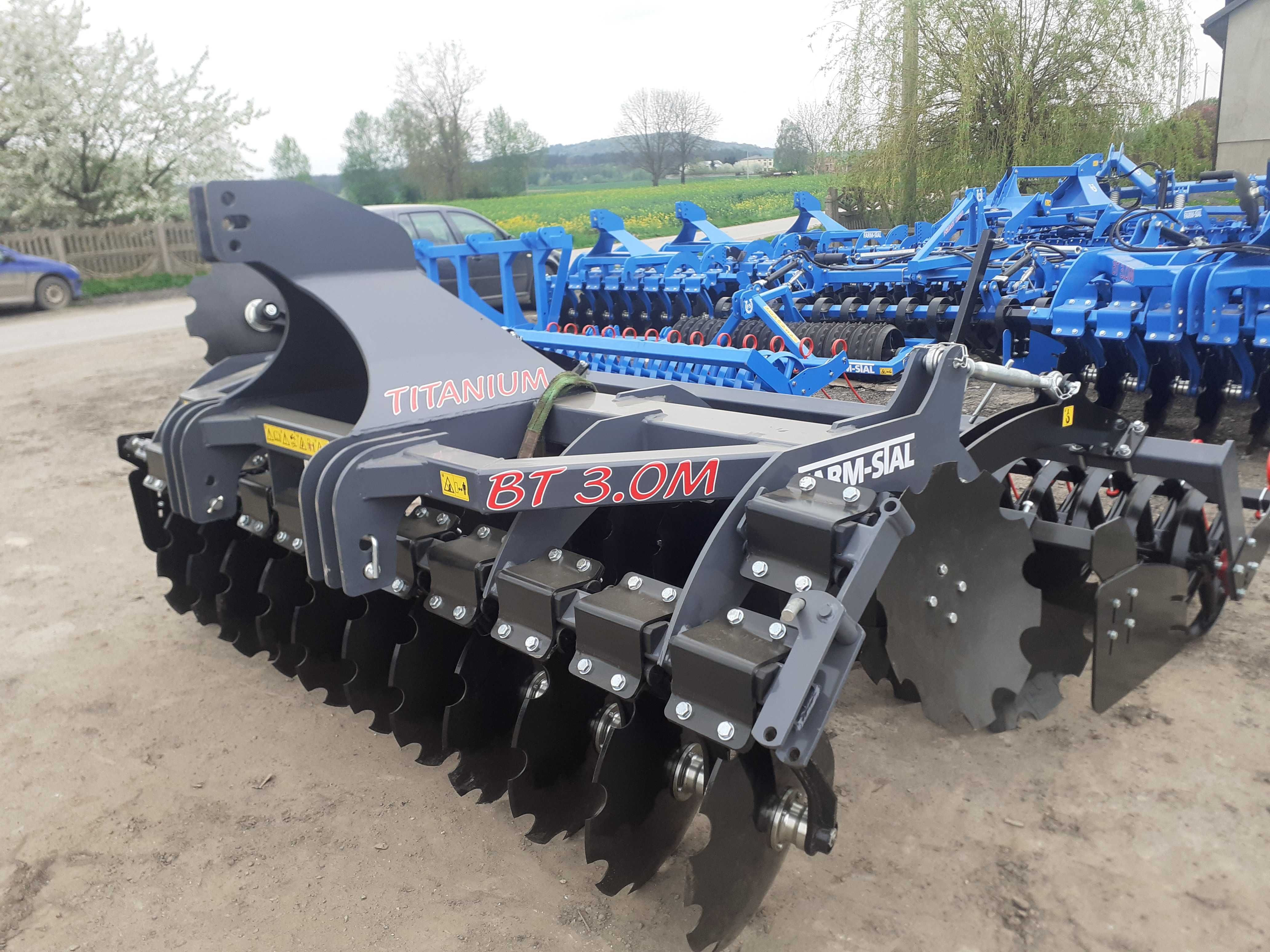 Brona talerzowa 3m FARM-STAL Sokółka,Lipsk,Grodek,Michałowo,Kleszczele