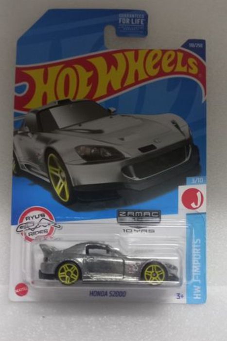 Honda s2000 zamac hot wheels