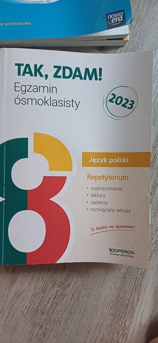 Taj,zdam! Egzamin ósmoklasisty.jezyk polski repetytorium