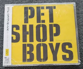 Pet Shop Boys Home And Dry Japan CD Maxi Single OBI Folia