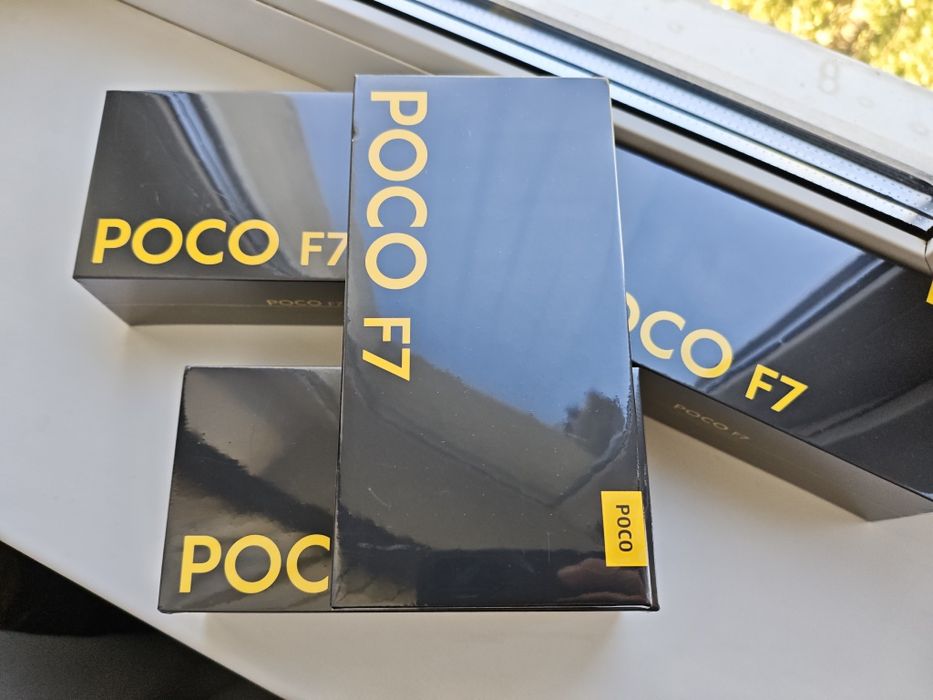 Xiaomi POCO F7 12/256GB Black Global EU (з блоком живлення). Новий