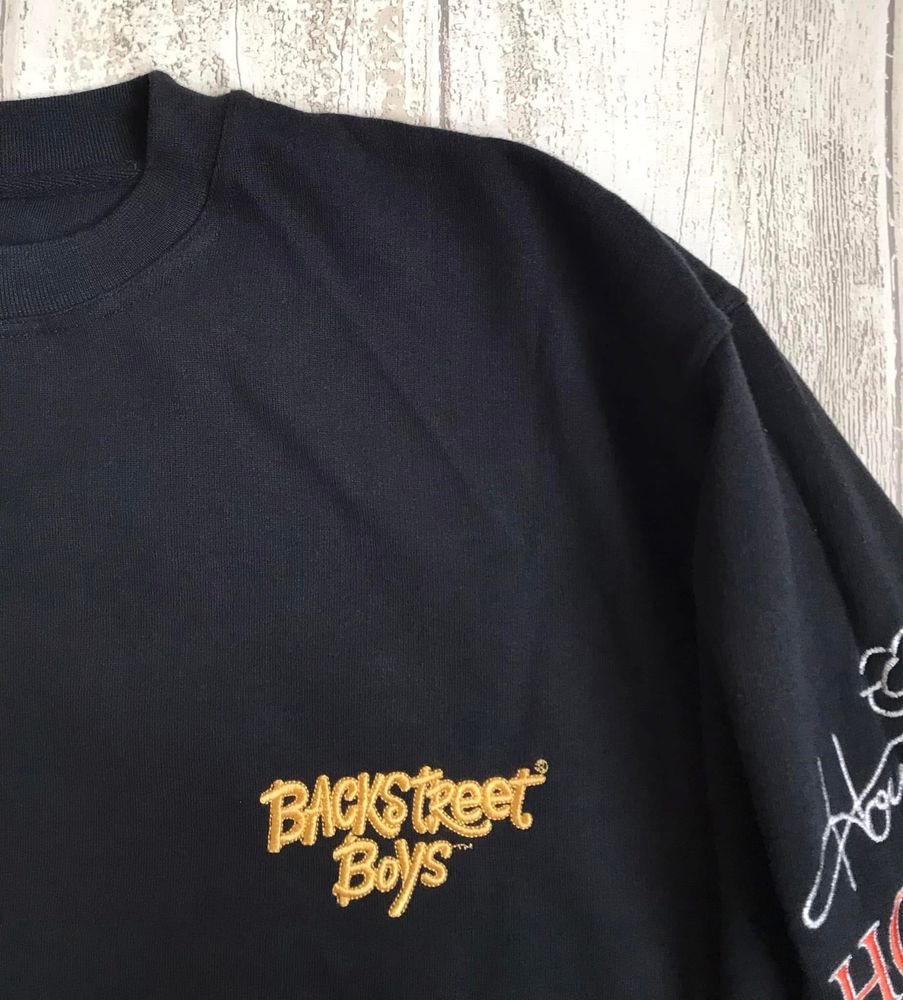 Bluza Backstreet Boys 1996r. Vintage Bad+Mad L Mega Unikat Nowa !