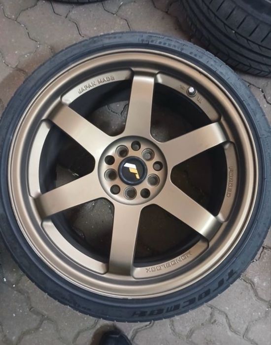japan racing jr3 18r 9.5j et33 5x100 i 5x112